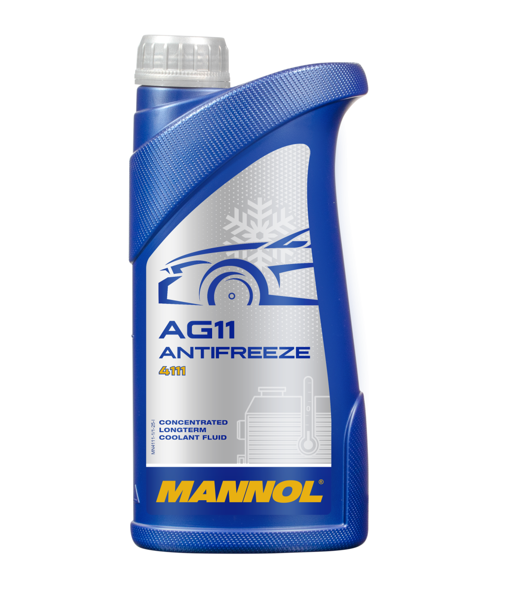 4111-001 Антифриз голубой концентрат AG11 Longterm  (1л.) MANNOL