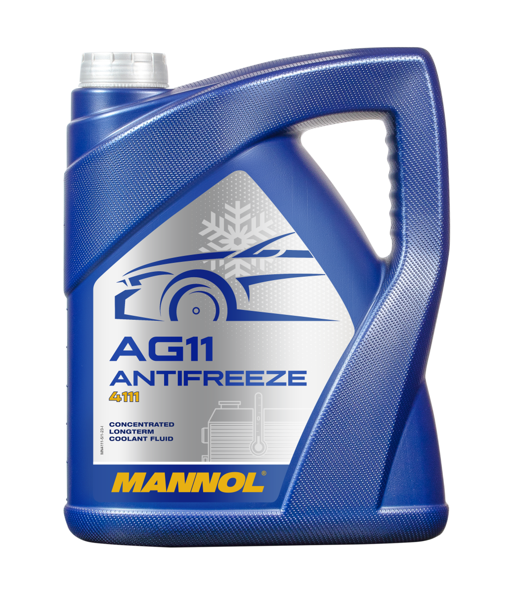 4111-005 Антифриз голубой концентрат AG11 Longterm  (5л.) MANNOL