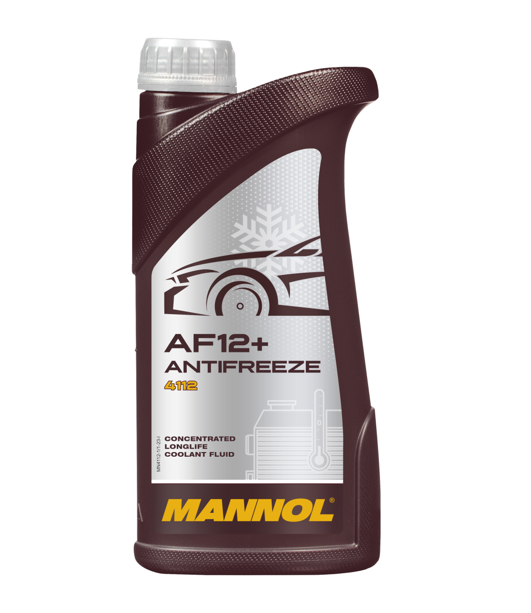 4112-001 Антифриз красный концентрат AF12+ Longlife  (1л.) MANNOL