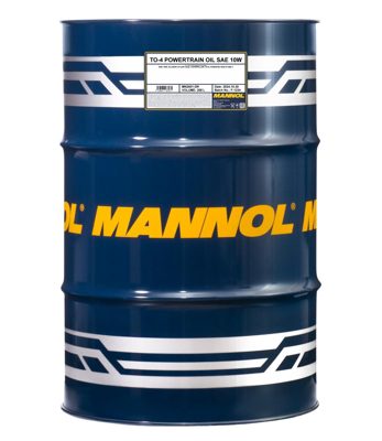 2601-208 Масло трансмиссионно-гидравлическое TO-Powertrain Oil SAE 10W (208л.) MANNOL