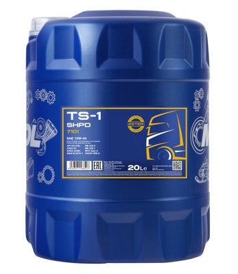 7101-020 Масло моторное минеральное TS-1 SHPD 15W-40  (20л.) MANNOL