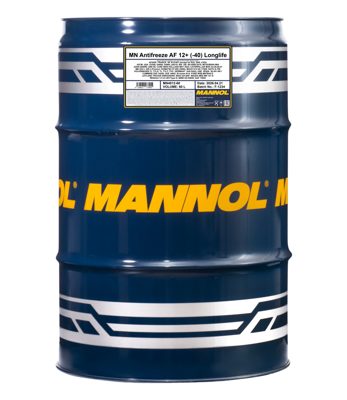 4012-060 Антифриз красный AF12+ (-40 °C) Longlife  (60л.) MANNOL