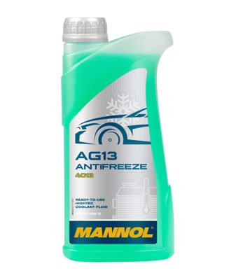 4013-001 Антифриз зелёный AG13 (-40 °C) Hightec  (1л.) MANNOL