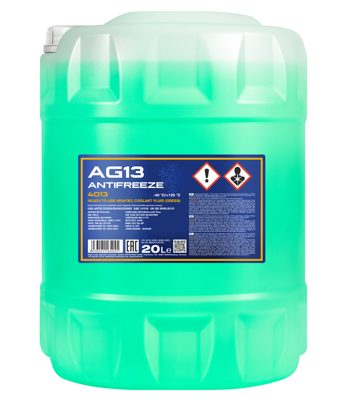 4013-020 Антифриз зелёный AG13 (-40 °C) Hightec  (20л.) MANNOL