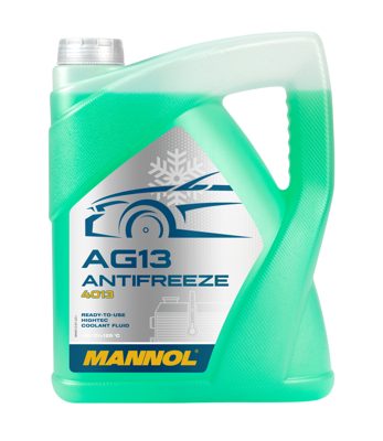 4013-005 Антифриз зелёный AG13 (-40 °C) Hightec  (5л.) MANNOL