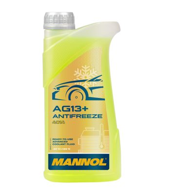 4014-001 Антифриз жёлтый AG13+ (-40 °C) Advanced  (1л.) MANNOL