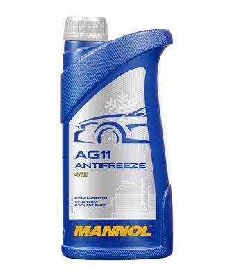 4111-001 Антифриз голубой концентрат AG11 Longterm  (1л.) MANNOL