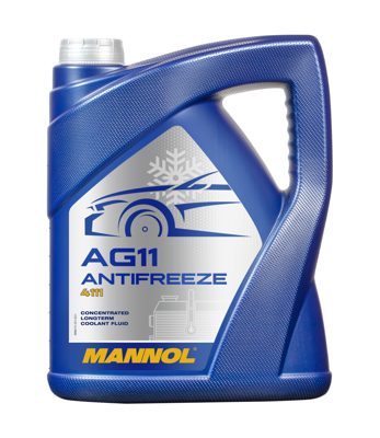 4111-005 Антифриз голубой концентрат AG11 Longterm  (5л.) MANNOL
