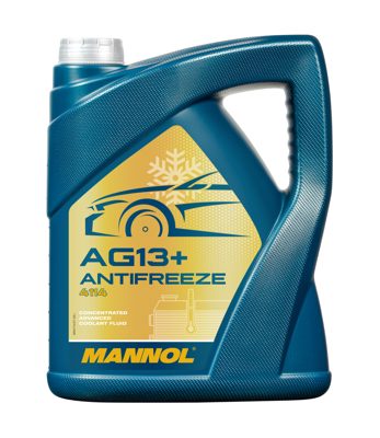 4114-005 Антифриз жёлтый концентрат AG13+ Advanced  (5л.) MANNOL